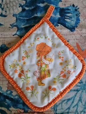 Vintage Holly Hobbie Hot Pad